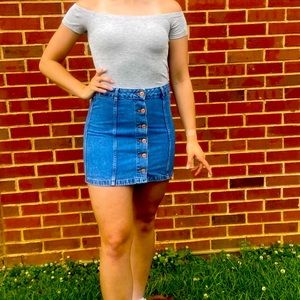 Forever 21 Jean Skirt Size Small